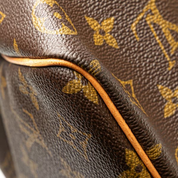 Pre-owned Louis Vuitton Monogram Keepall 50 Brown