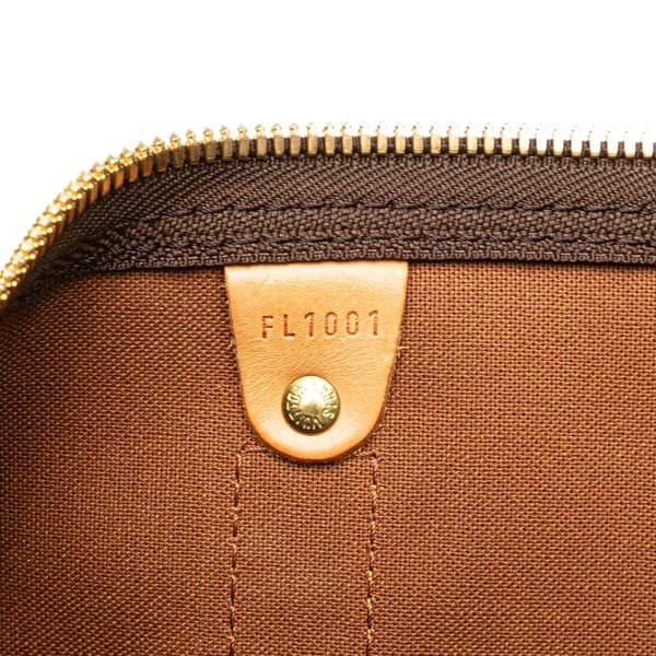 Pre-owned Louis Vuitton Monogram Keepall 45 Brown