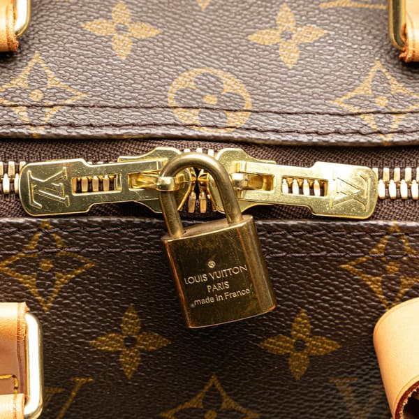 Pre-owned Louis Vuitton Monogram Keepall 45 Brown