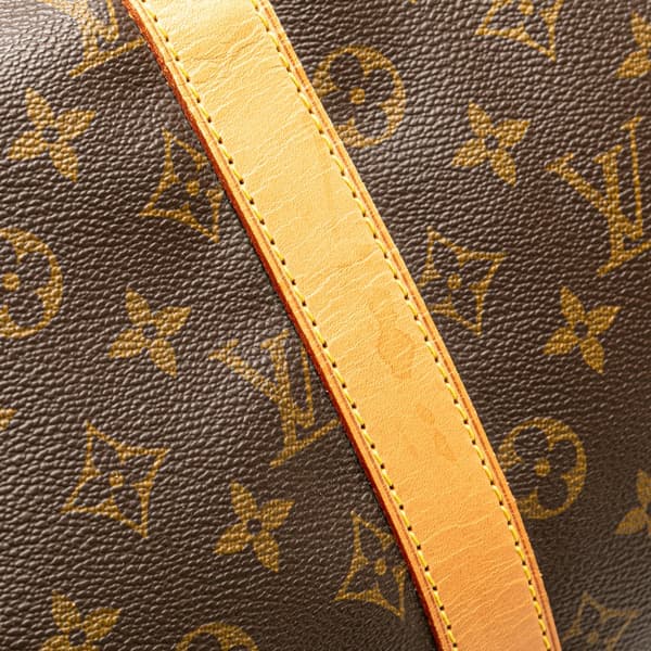 Pre-owned Louis Vuitton Monogram Keepall 45 Brown