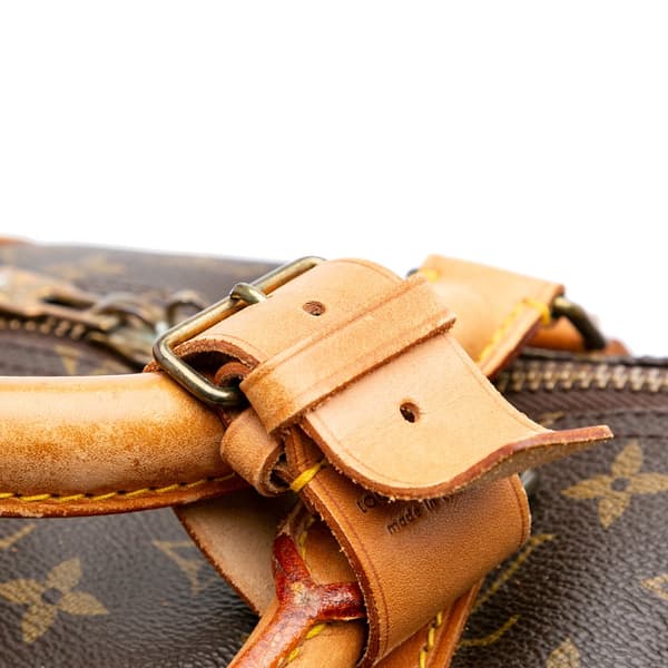 Pre-owned Louis Vuitton Monogram Keepall 55 Brown