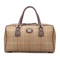 Miniatyrbilde 1 av 10: Pre-owned Burberry Vintage Check Canvas Travel Bag Brown