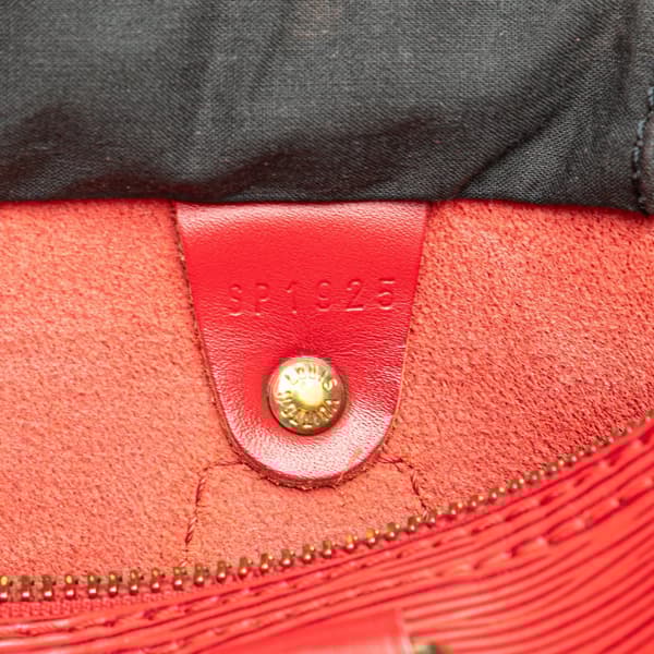 Pre-owned Louis Vuitton Epi Speedy 25 Red