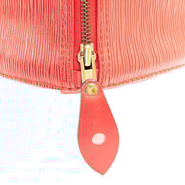 Pre-owned Louis Vuitton Epi Speedy 25 Red