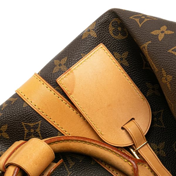 Pre-owned Louis Vuitton Monogram Keepall 50 Brown
