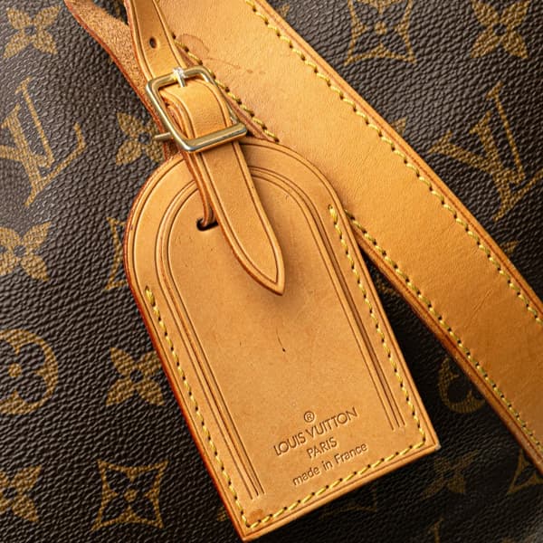 Pre-owned Louis Vuitton Monogram Keepall 50 Brown