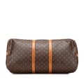 Miniatyrbild 3 av 10: Pre-owned Louis Vuitton Monogram Keepall Bandouliere 60 Brown