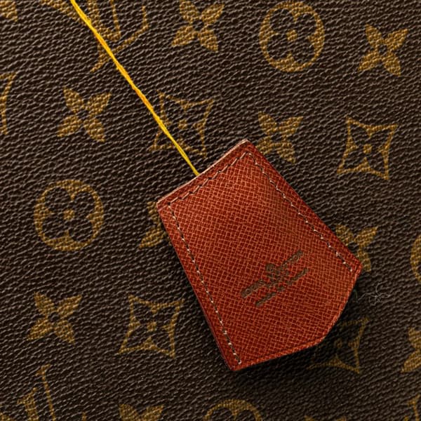 Pre-owned Louis Vuitton Monogram Super President Trunk Brown