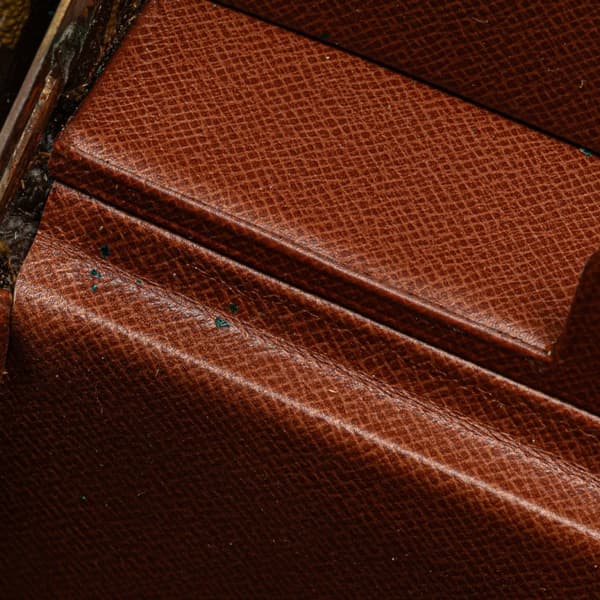 Pre-owned Louis Vuitton Monogram Super President Trunk Brown