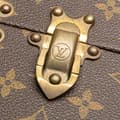 Miniatyrbild 10 av 10: Pre-owned Louis Vuitton Monogram Super President Trunk Brown