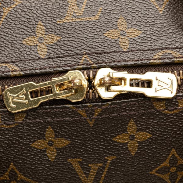 Pre-owned Louis Vuitton Monogram Keepall Bandouliere 55 Brown