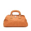 Miniatyrbild 1 av 10: Pre-owned Chanel Small CC Quilted Caviar Outdoor Ligne Doctor Bag Brown