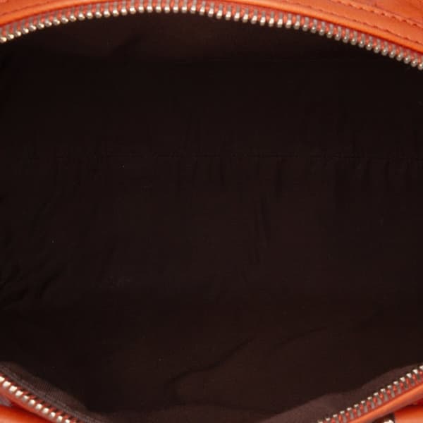Pre-owned Gucci Guccissima Joy Boston Bag Orange