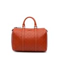 Miniatyrbillede 1 af 10: Pre-owned Gucci Guccissima Joy Boston Bag Orange