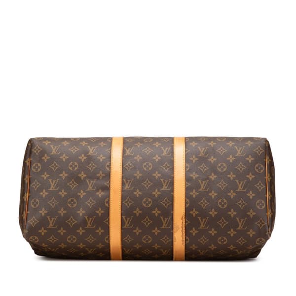 Pre-owned Louis Vuitton Monogram Keepall 50 Brown