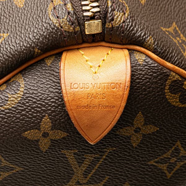 Pre-owned Louis Vuitton Monogram Keepall 50 Brown