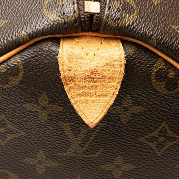 Pre-owned Louis Vuitton Monogram Keepall 50 Brown