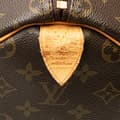 Miniatyrbilde 5 av 10: Pre-owned Louis Vuitton Monogram Keepall 50 Brown