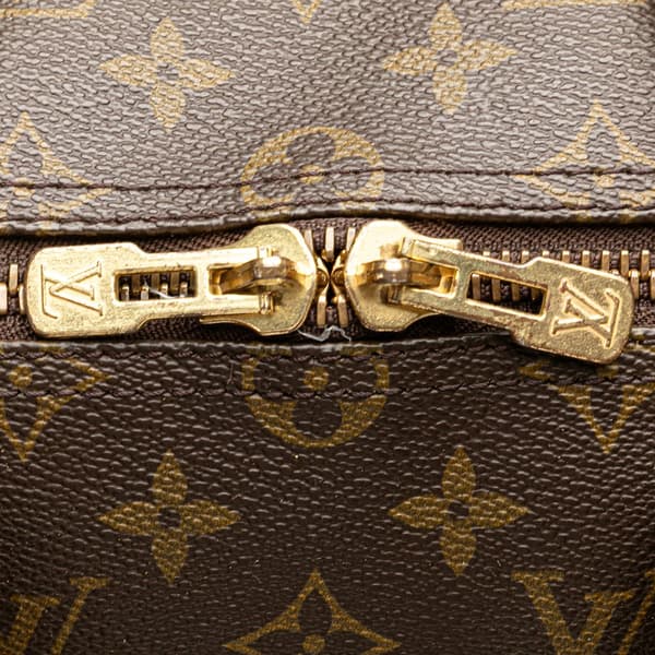 Pre-owned Louis Vuitton Monogram Keepall 50 Brown