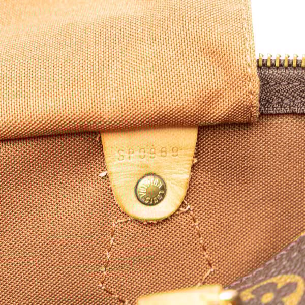 Pre-owned Louis Vuitton Monogram Speedy 30 Brown
