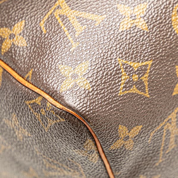 Pre-owned Louis Vuitton Monogram Speedy 30 Brown