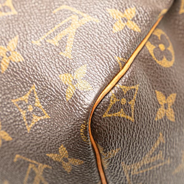 Pre-owned Louis Vuitton Monogram Speedy 30 Brown