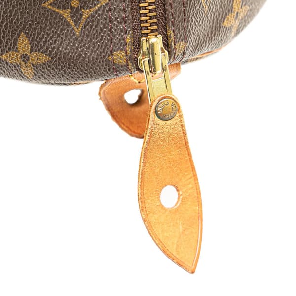 Pre-owned Louis Vuitton Monogram Speedy 30 Brown