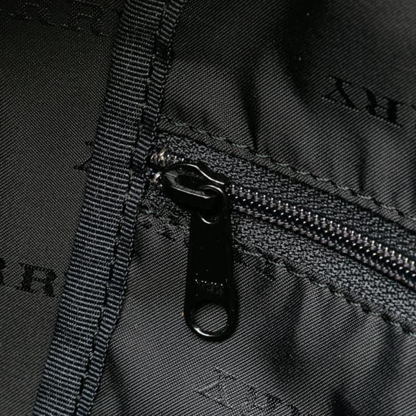 Pre-owned Burberry House Check Canvas Travel Bag Brown