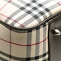 Miniatyrbild 9 av 10: Pre-owned Burberry House Check Canvas Travel Bag Brown