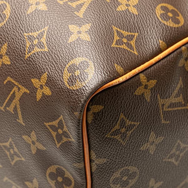 Pre-owned Louis Vuitton Monogram Keepall 50 Brown