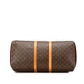Miniatyrbilde 3 av 10: Pre-owned Louis Vuitton Monogram Keepall 55 Brown