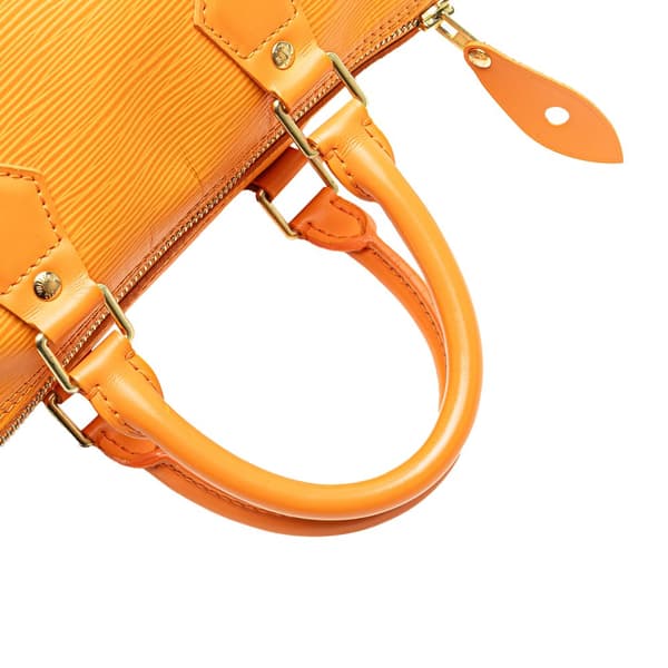 Pre-owned Louis Vuitton Epi Speedy 30 Orange