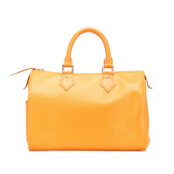 Pre-owned Louis Vuitton Epi Speedy 30 Orange