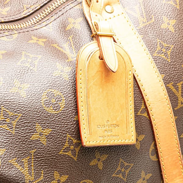 Pre-owned Louis Vuitton Monogram Keepall 50 Brown