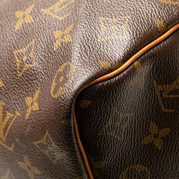 Pre-owned Louis Vuitton Monogram Keepall 50 Brown