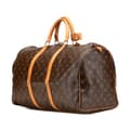 Miniatyrbilde 2 av 10: Pre-owned Louis Vuitton Monogram Keepall 50 Brown
