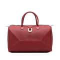 Pikkukuva 1 / 10: Pre-owned Dior Diorissimo Trotter Coated Canvas Travel Bag Red