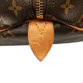 Miniatyrbild 7 av 10: Pre-owned Louis Vuitton Monogram Keepall 55 Brown