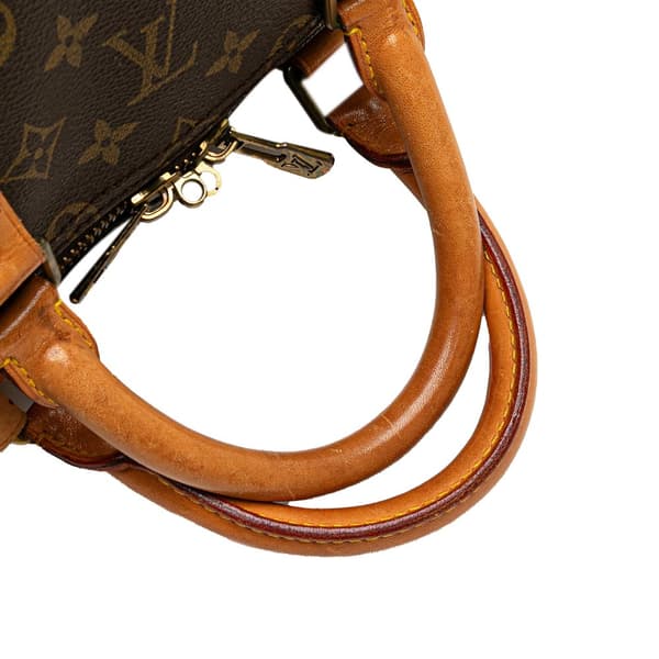 Pre-owned Louis Vuitton Monogram Keepall 55 Brown