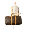 Miniatyrbild 10 av 10: Pre-owned Louis Vuitton Monogram Keepall 55 Brown