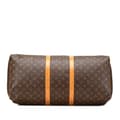 Miniatyrbild 3 av 10: Pre-owned Louis Vuitton Monogram Keepall 55 Brown