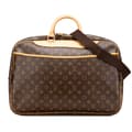 Miniatyrbillede 1 af 10: Pre-owned Louis Vuitton Monogram Alize 24 Heures Brown