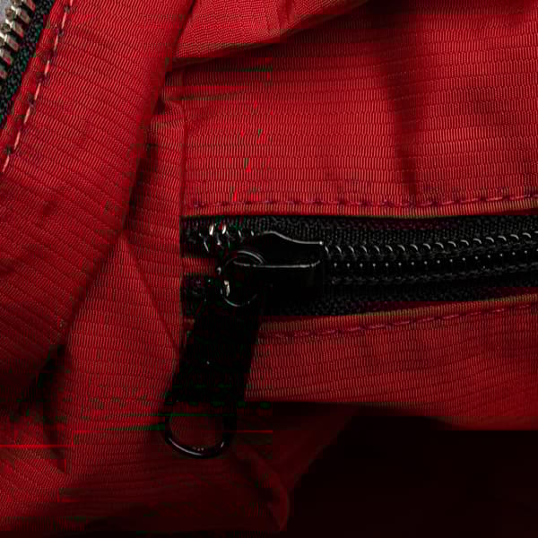 Pre-owned Chanel Old Travel Line Nylon Duffle Bag Black