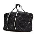 Miniatyrbillede 2 af 10: Pre-owned Chanel Old Travel Line Nylon Duffle Bag Black