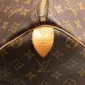 Miniatyrbilde 5 av 10: Pre-owned Louis Vuitton Monogram Keepall 50 Brown