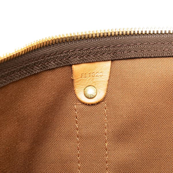 Pre-owned Louis Vuitton Monogram Keepall 50 Brown