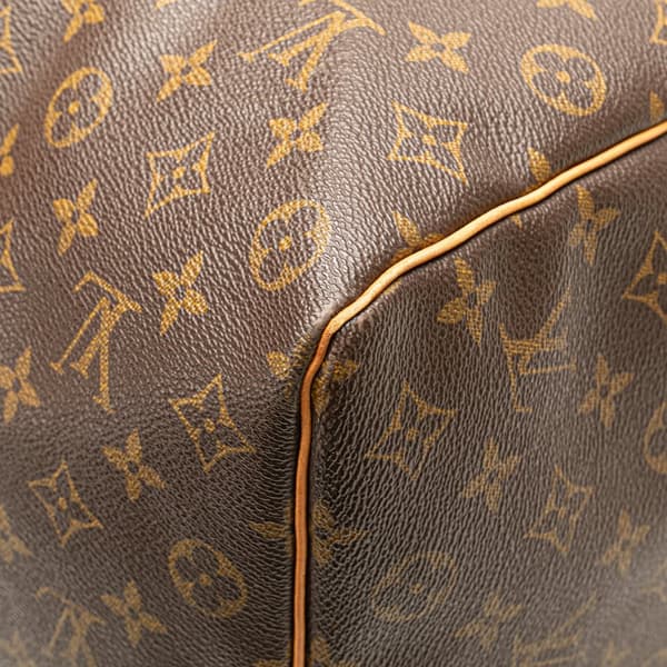Pre-owned Louis Vuitton Monogram Keepall 50 Brown