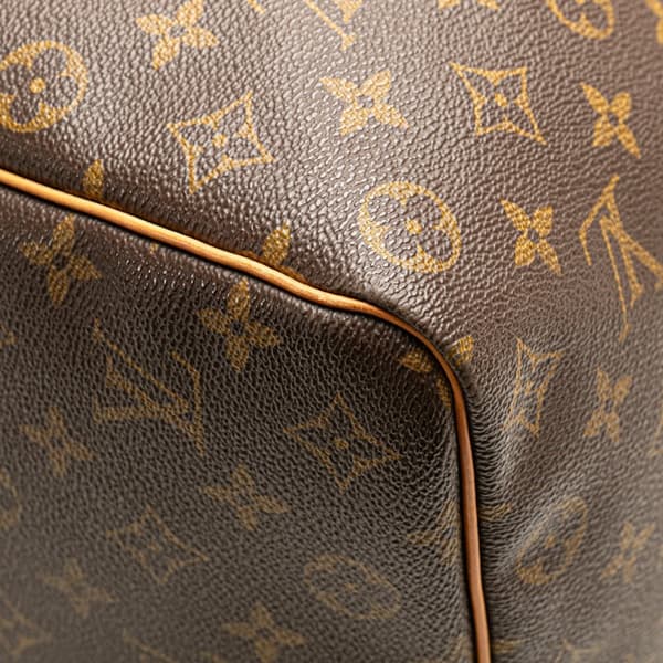 Pre-owned Louis Vuitton Monogram Keepall 50 Brown