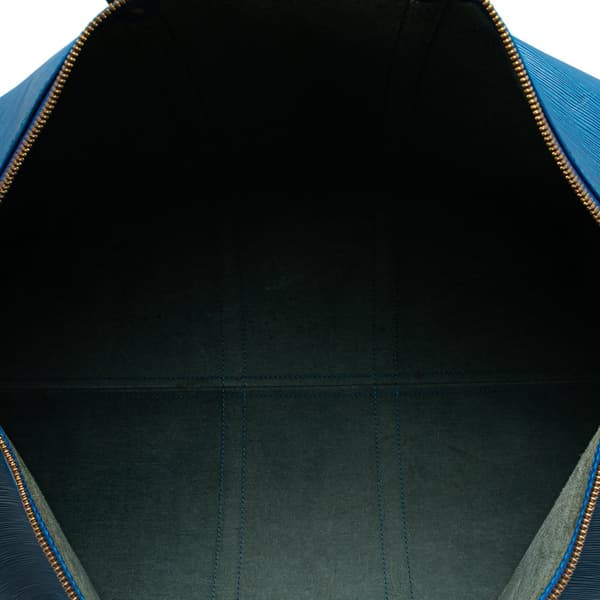 Pre-owned Louis Vuitton Epi Keepall 60 Blue