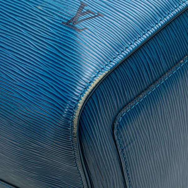 Pre-owned Louis Vuitton Epi Keepall 60 Blue